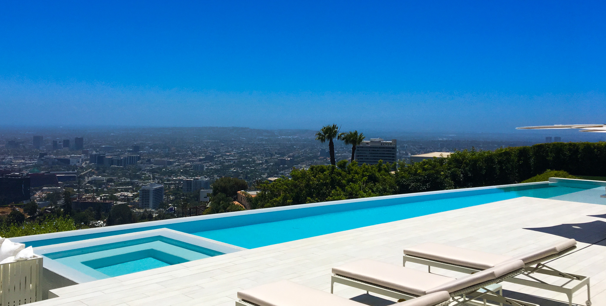 Infinity pool design