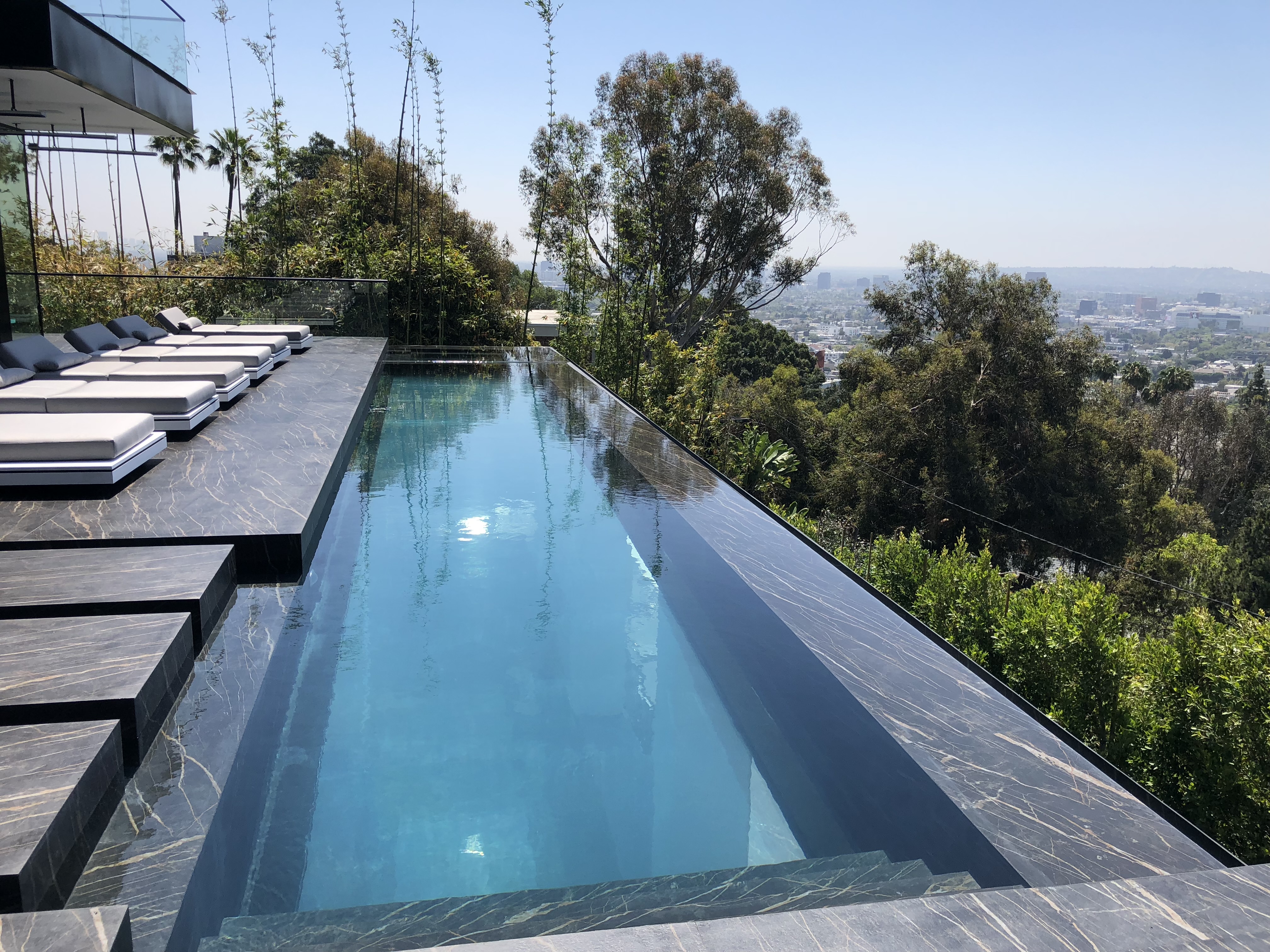Luxury pool Beverly Hills CA